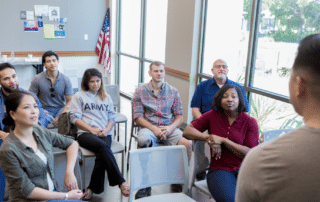 veterans in meeting