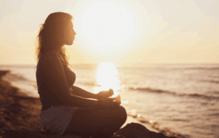 veteran meditating